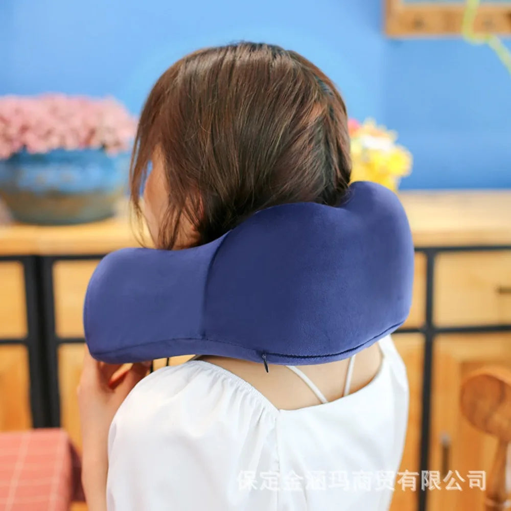 Memory Foam U-Shaped Travel Neck Pillow