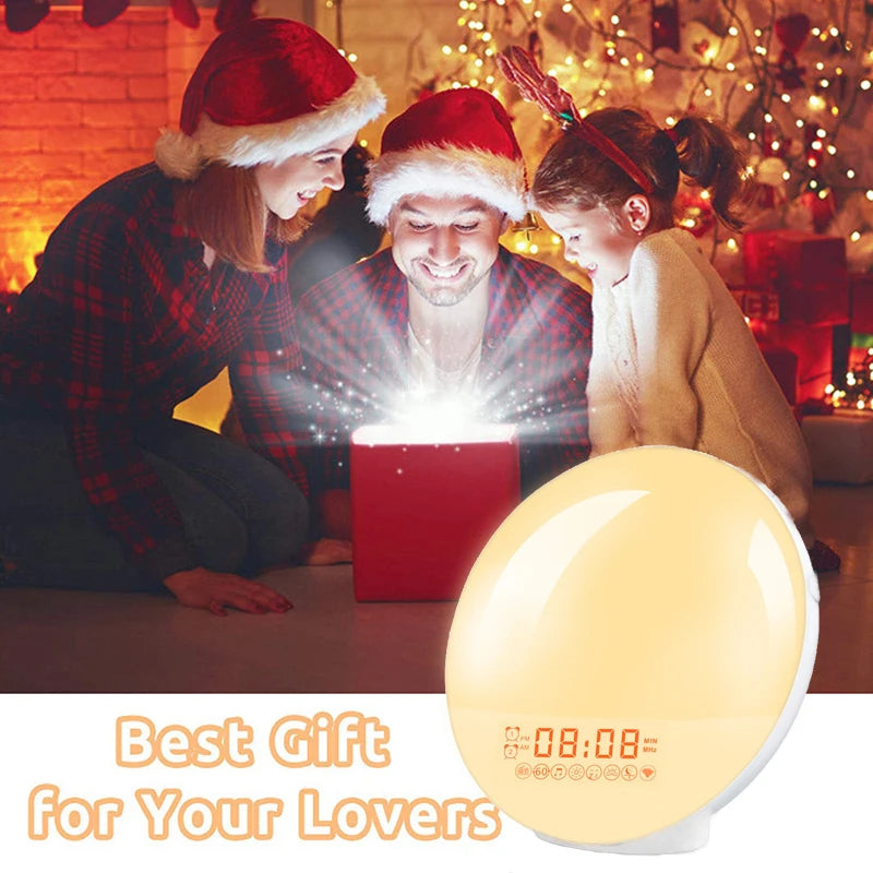 Sunrise Alarm Clock with FM & Night Light