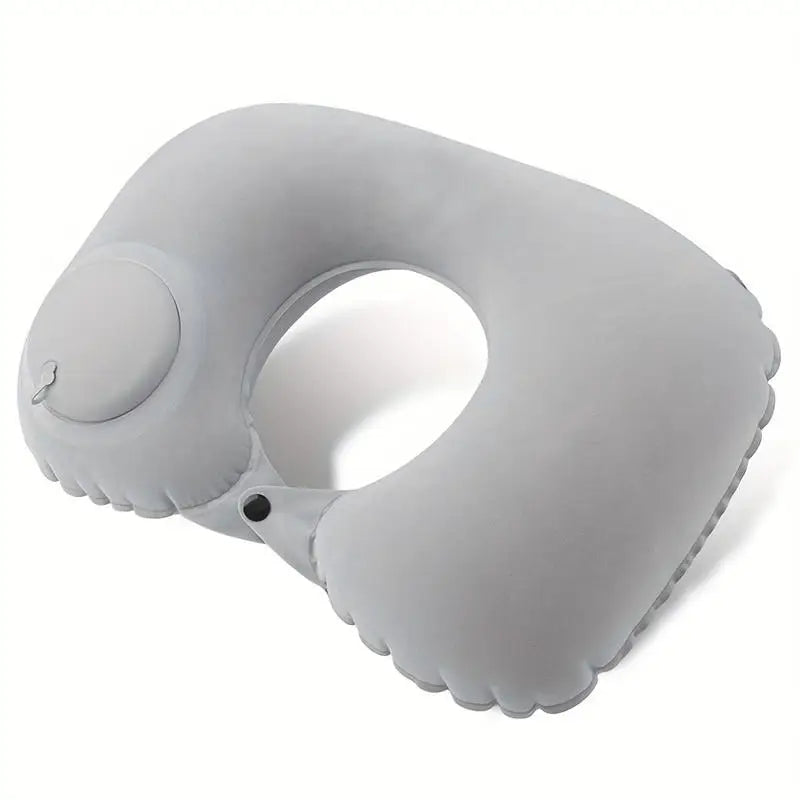 Inflatable Portable U-Shaped Travel Neck Pillow