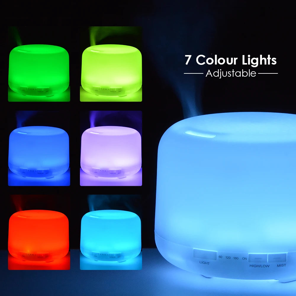 Ultrasonic Air Humidifier & Diffuser