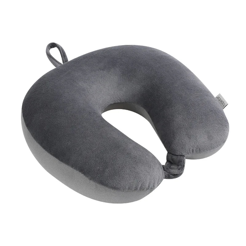 Car Neck Pillow with Foam Particles for Travel