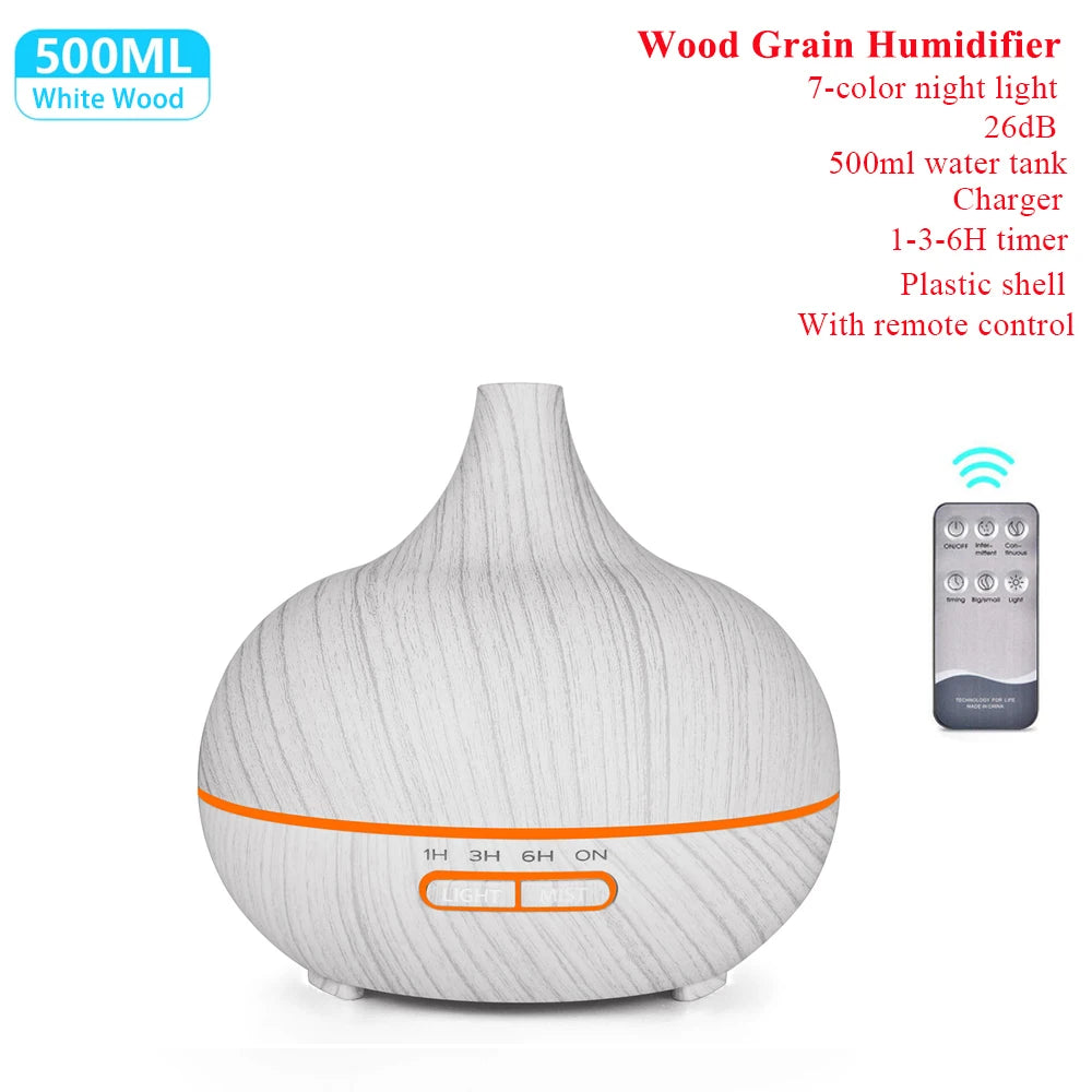 Ultrasonic Aroma Essential Oil Diffuser