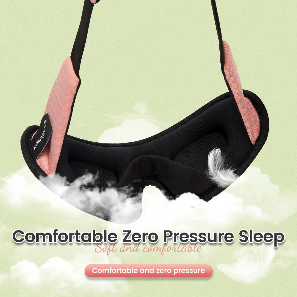 3D Sleep Mask – 100% Blackout Eye Cover