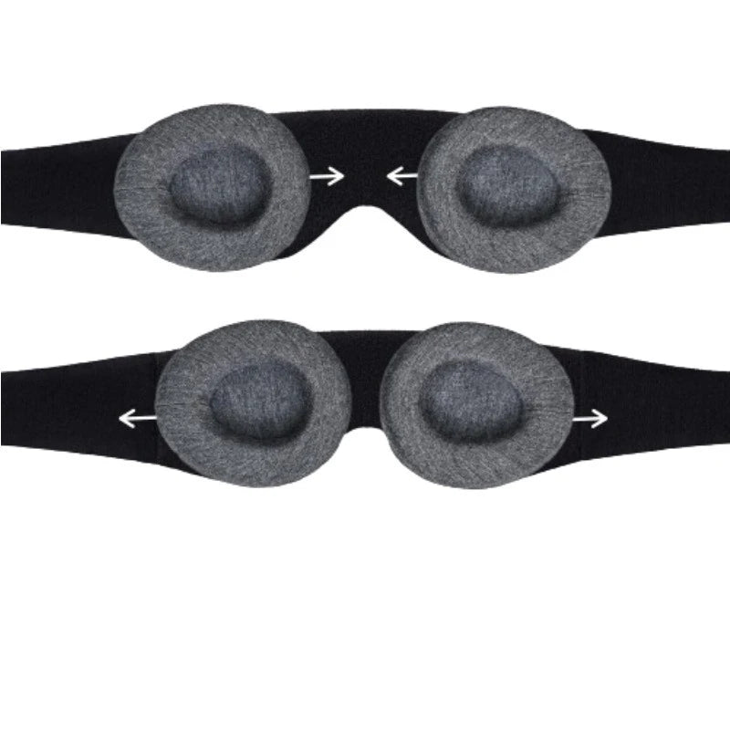 3D Sleep Mask – Zero Pressure & Blackout