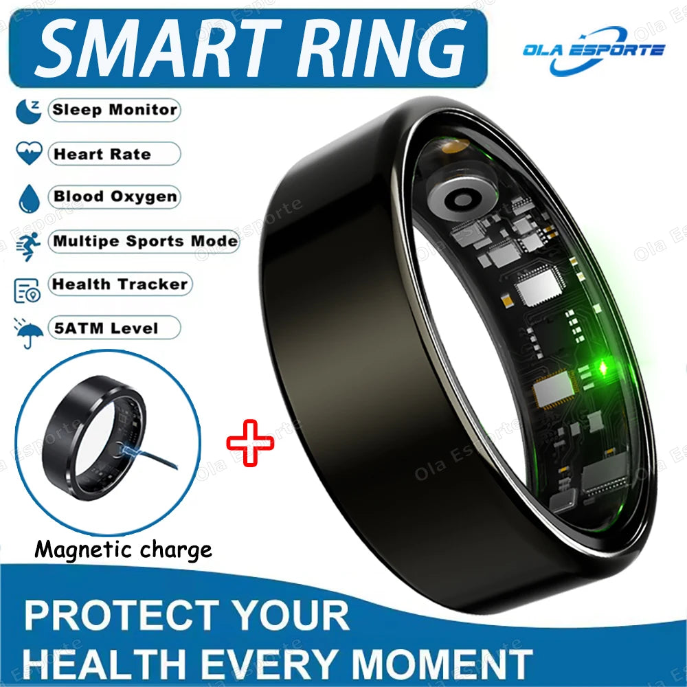 2025 Smart Ring Health & Fitness Tracker