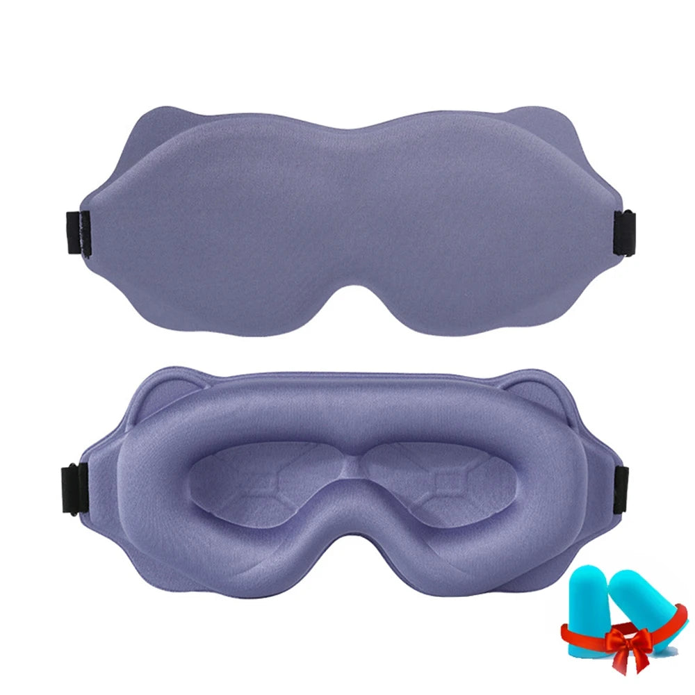 3D Sleep Mask for Travel & Night