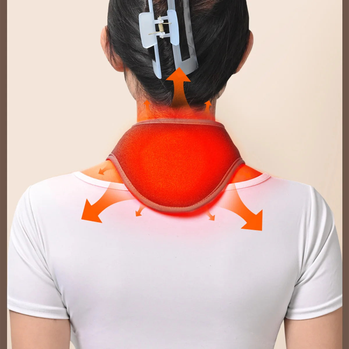 USB Heated Neck Wrap for Pain Relief