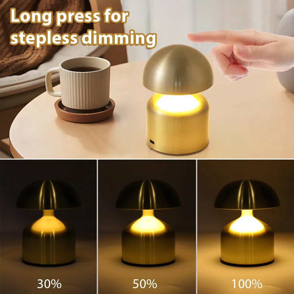 USB Rechargeable Touch LED Table Lamp