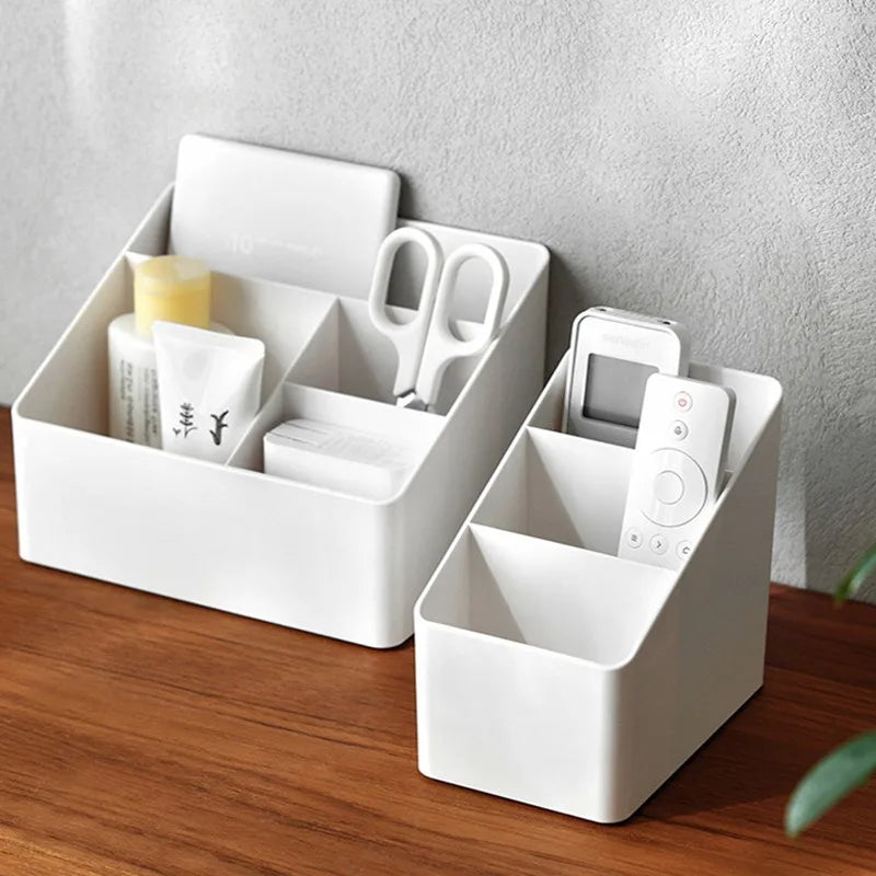 Multifunctional Desktop Storage Box – Plastic