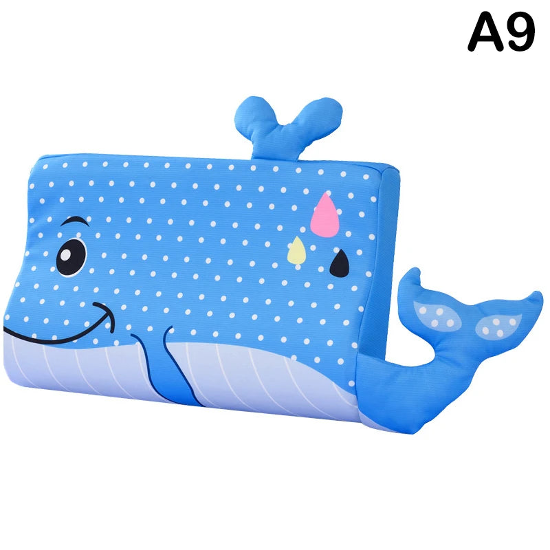 Toddler Memory Foam Pillow with Soft Fiber Fill