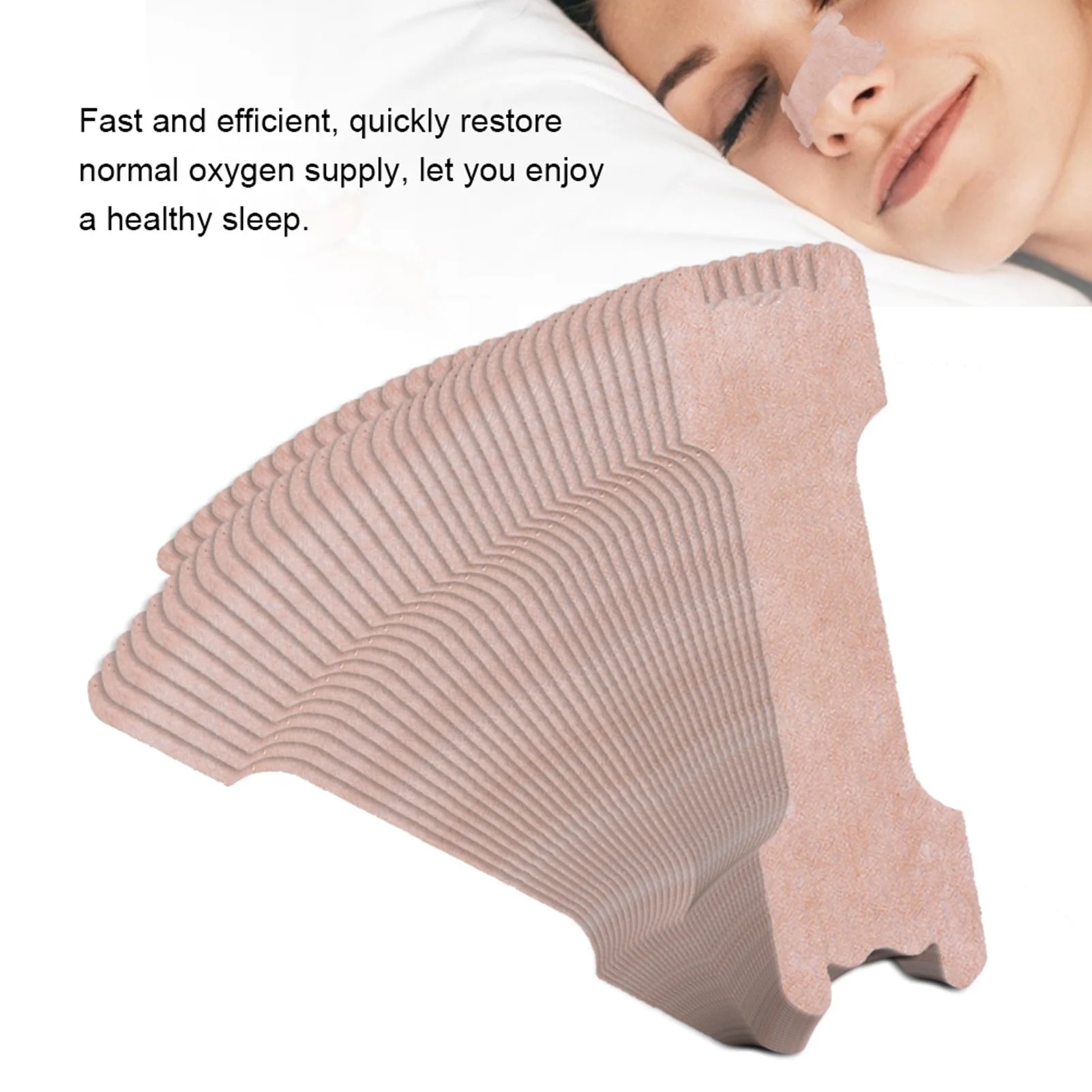 100pcs Nasal Strips – Anti Snoring Patch