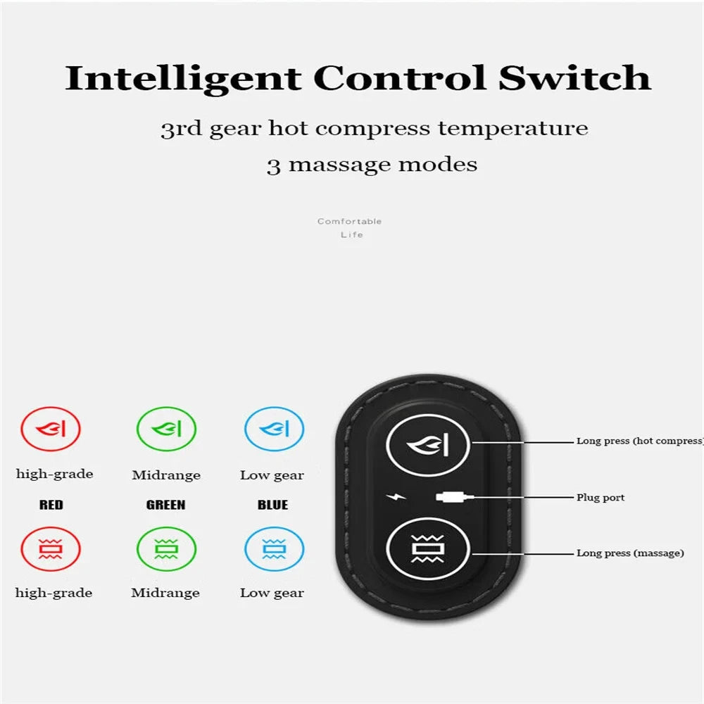 Electric Neck Massager Pillow with Heating