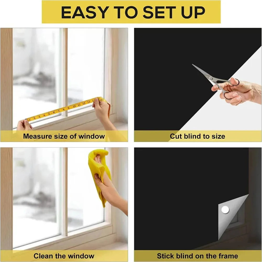 DIY Portable Travel Blackout Curtain