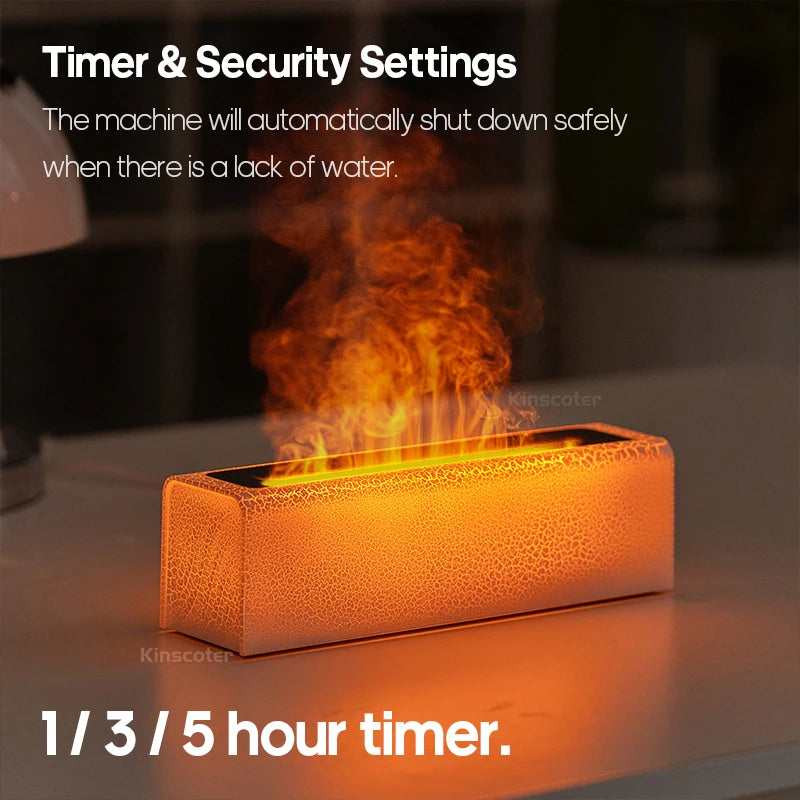 KINSCOTER Flame Aroma Diffuser