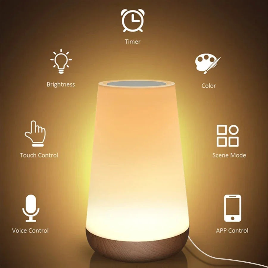 Tuya WiFi RGB Smart Touch Table Lamp