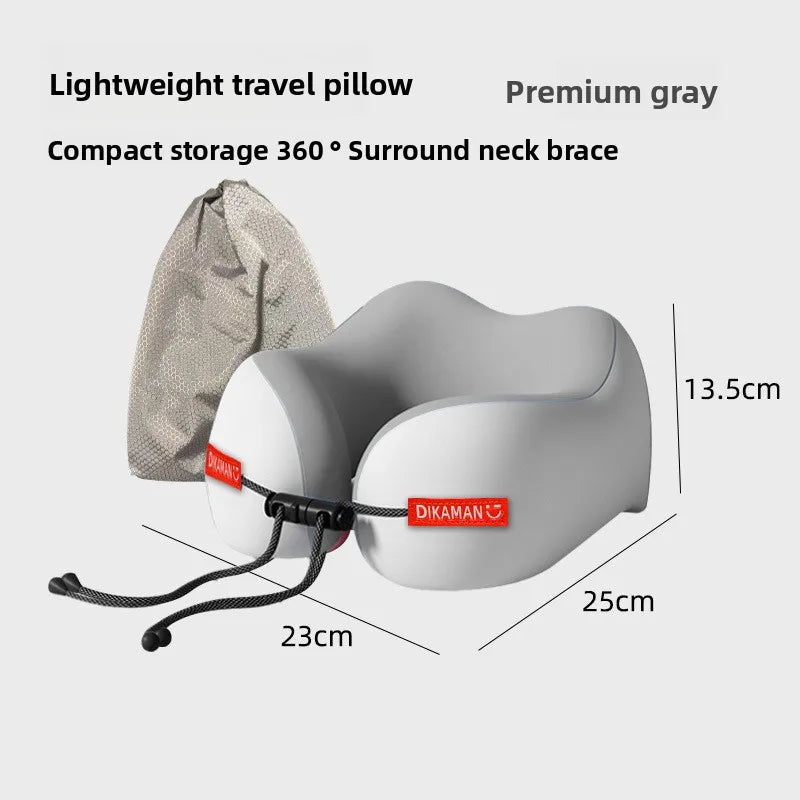 Portable Memory Foam U-Shaped Travel Pillow