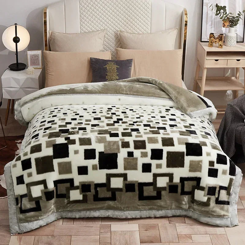 European Style Raschel Weighted Blanket