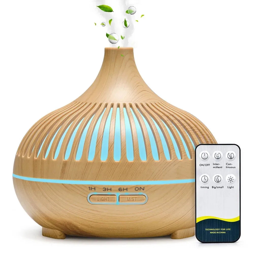 500ML Wood Grain Aroma Diffuser