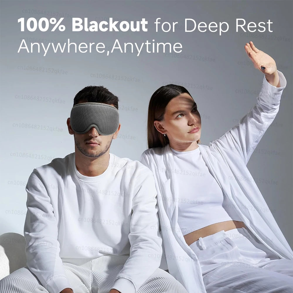 3D Sleep Mask – 100% Blackout Eye Cover