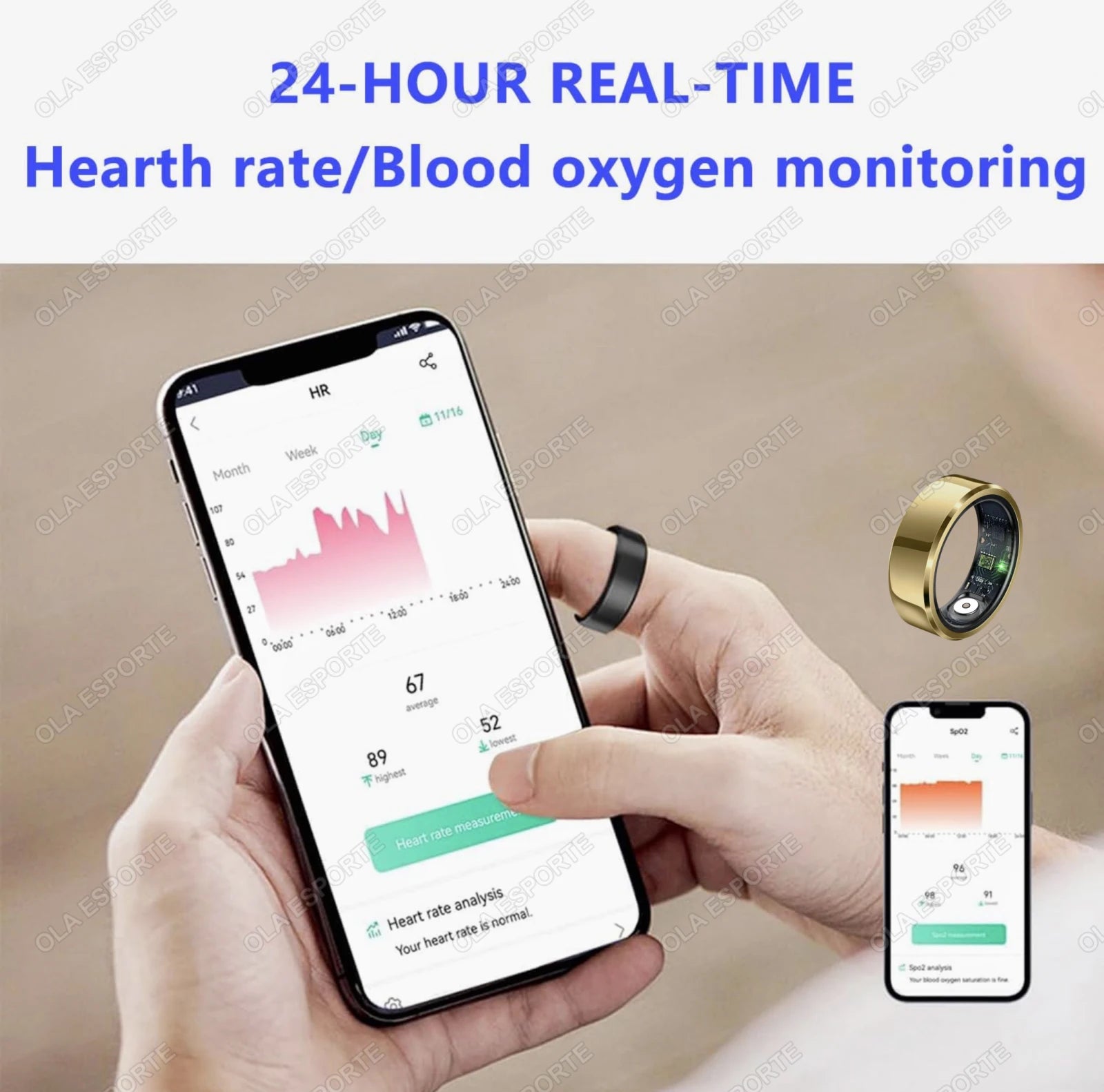 2025 Smart Ring Health & Sports Tracker