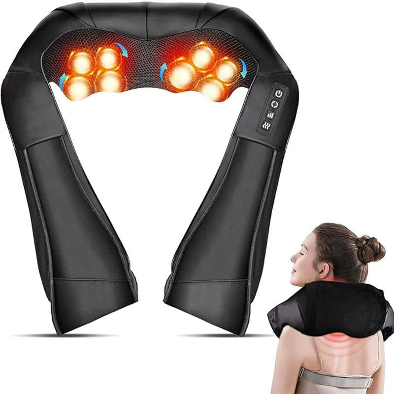 Shiatsu Neck & Back Massager Pillow