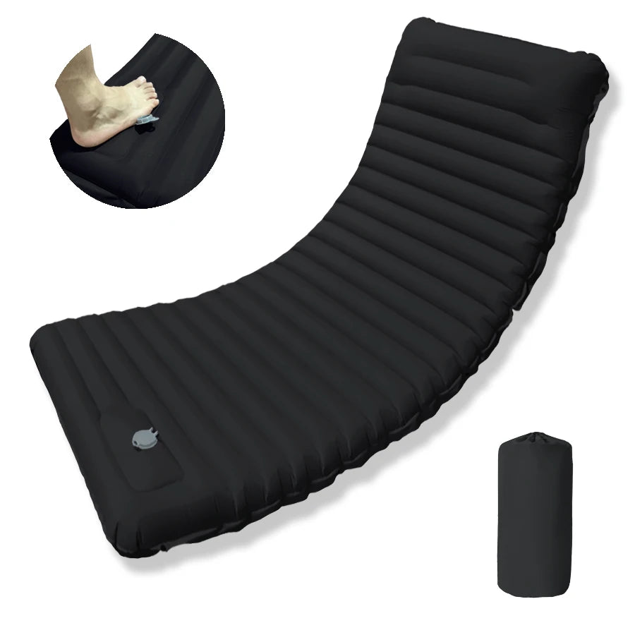 Ultralight Folding Camping Sleep Mat with Pillow