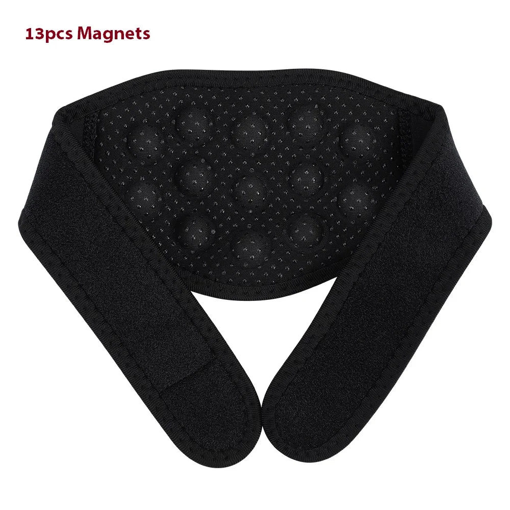 Magnetic Self-Heating Neck Support Belt
