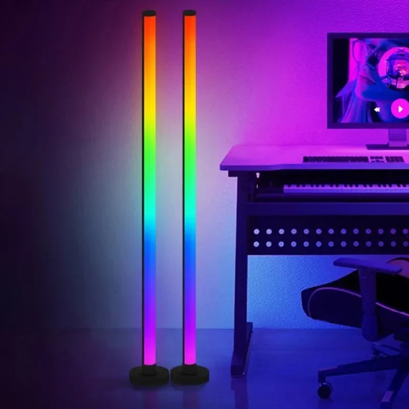 EISSLOLY 2PCS RGB Smart Floor Lamp