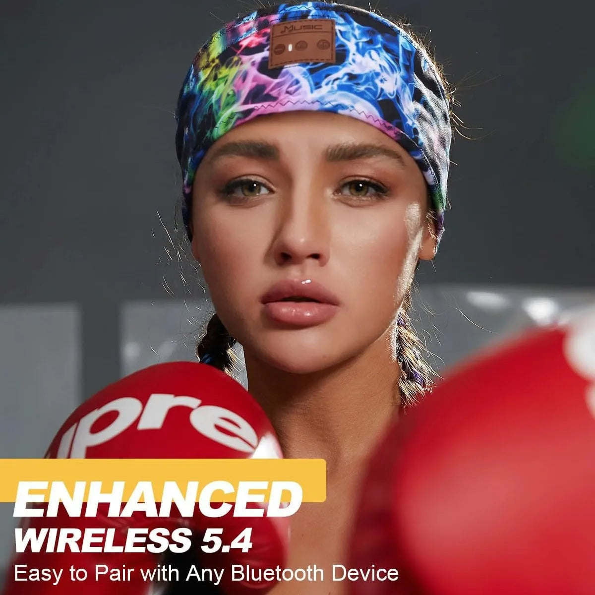 Dazzling Colors Bluetooth Headband