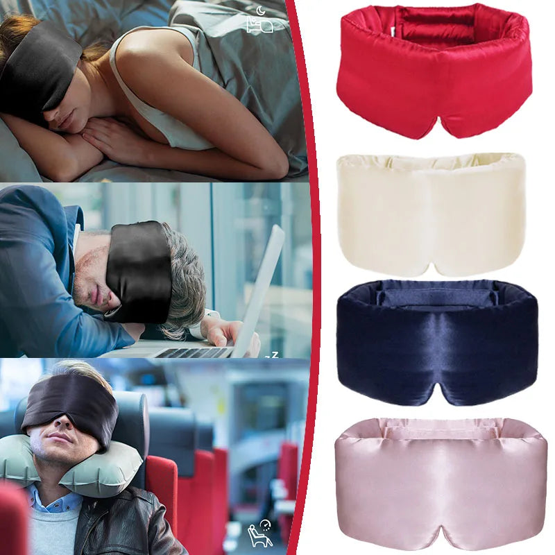 Silk Sleep Mask – Soft Anti-Wrinkle Eye Cover