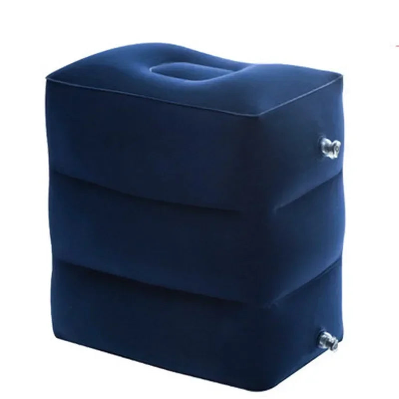 Inflatable Travel Footrest Pillow