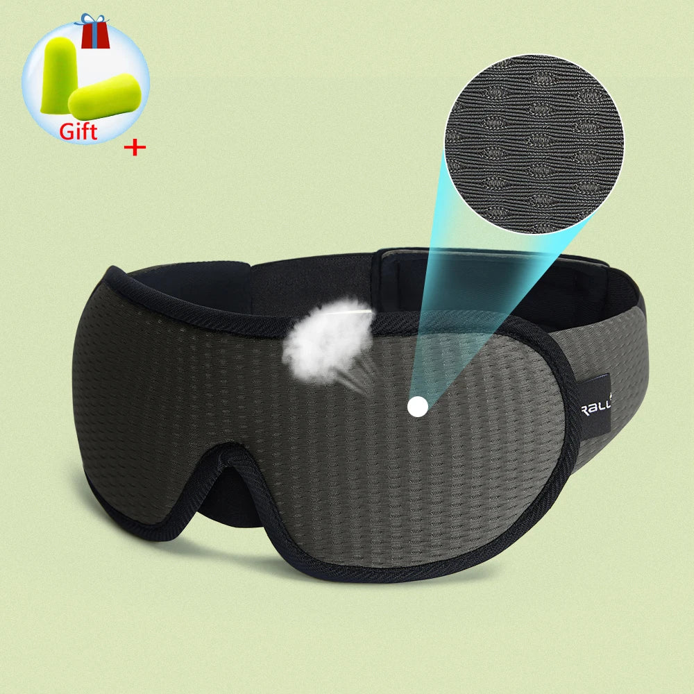 3D Sleep Mask – 100% Blackout Eye Cover