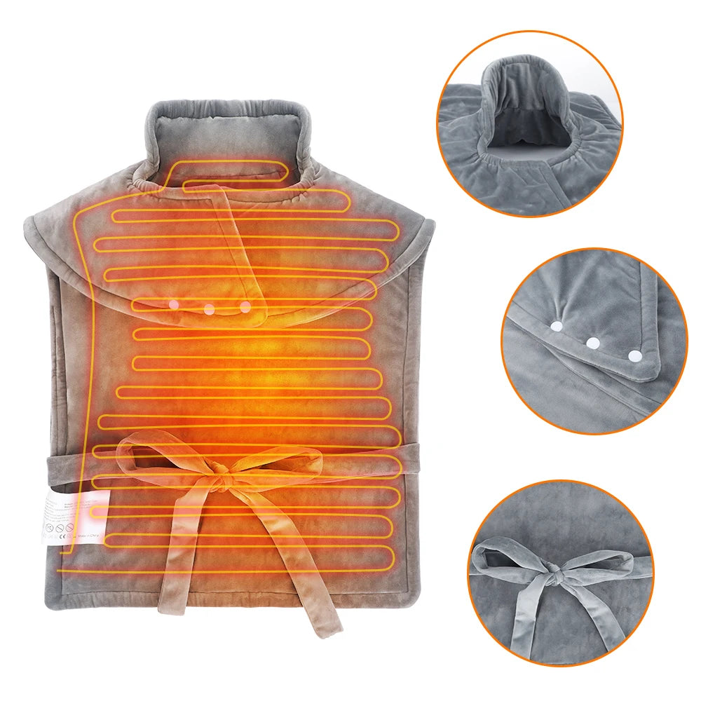 Electric Heating Vest for Neck & Back
