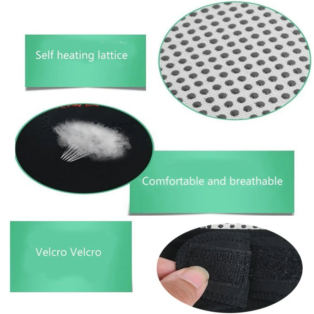 Self-Heating Magnetic Neck Support Belt
