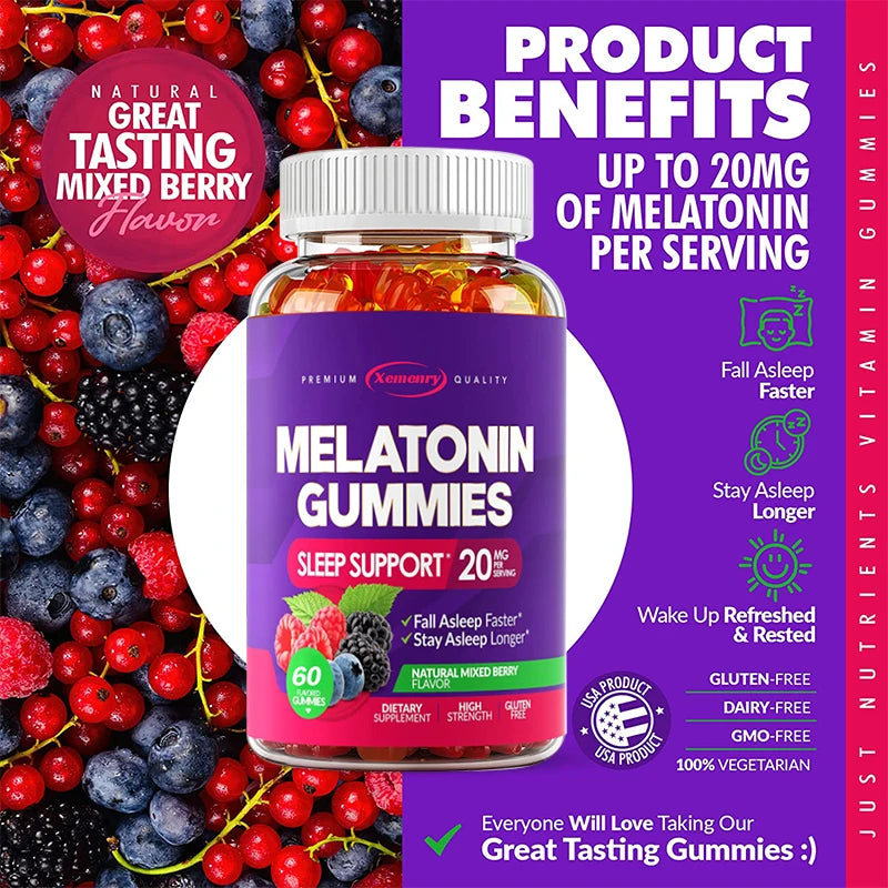 Melatonin Gummies 20mg – Sleep Support