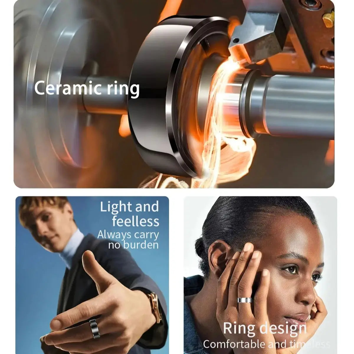 2025 R6Pro Smart Ring Health Tracker