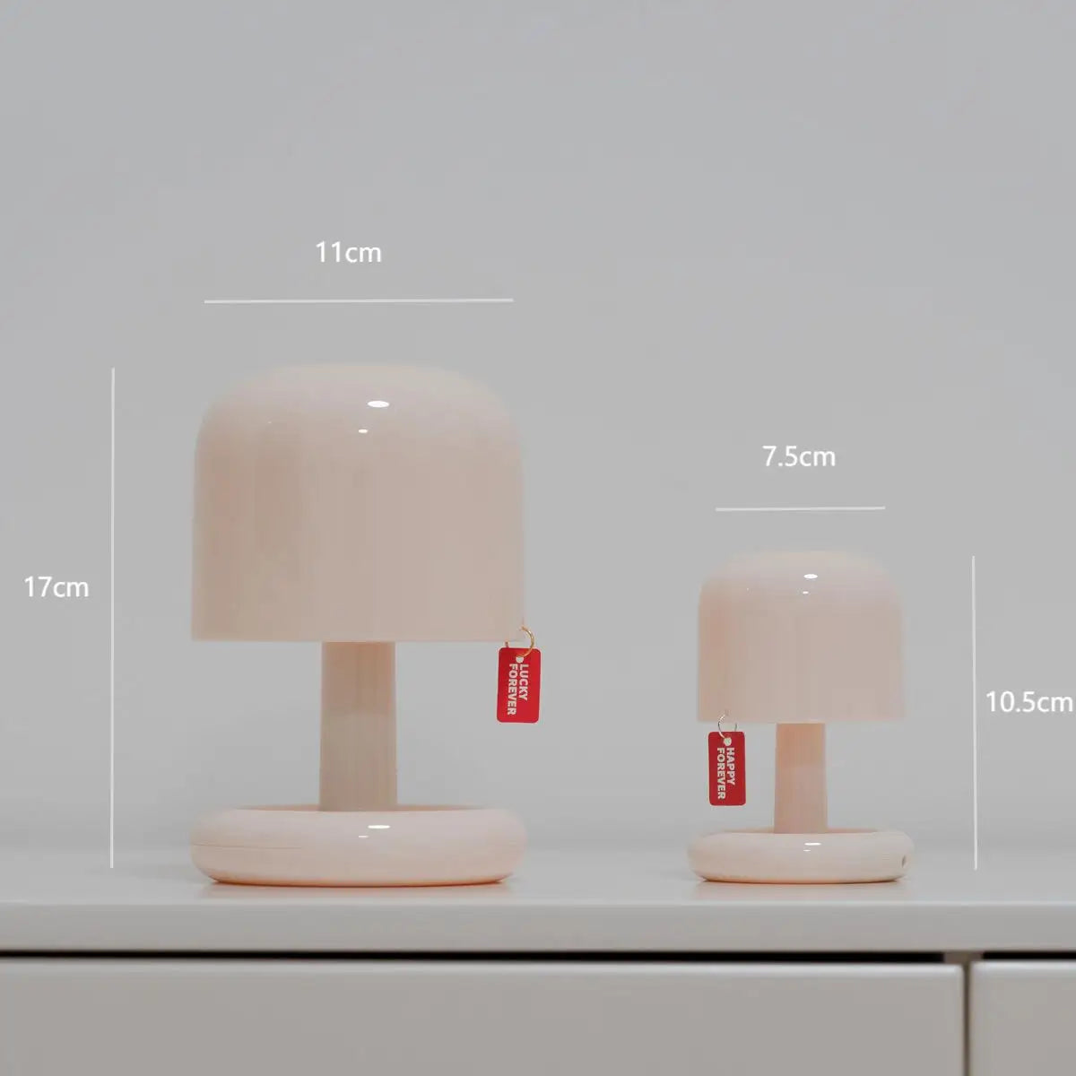 LED Mushroom Touch Table Lamp