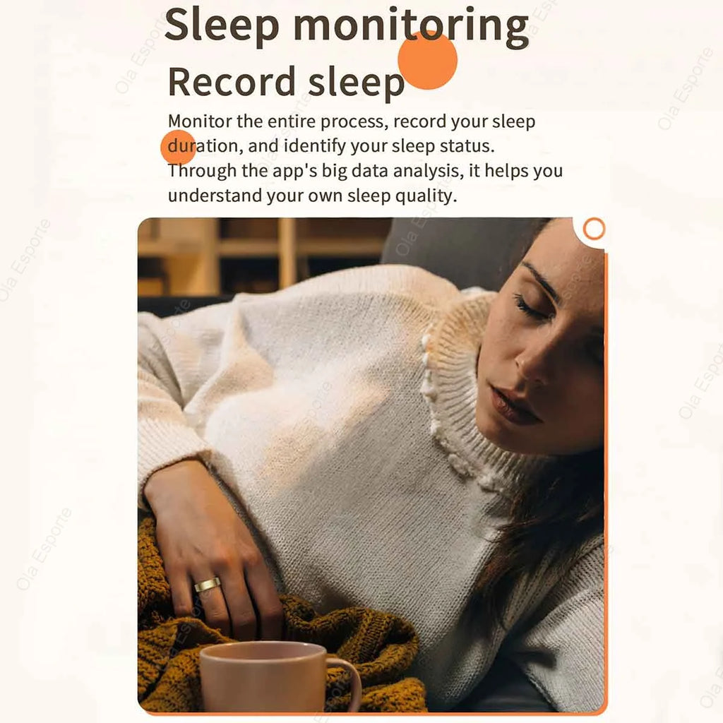 Smart Bluetooth Health Monitoring Ring