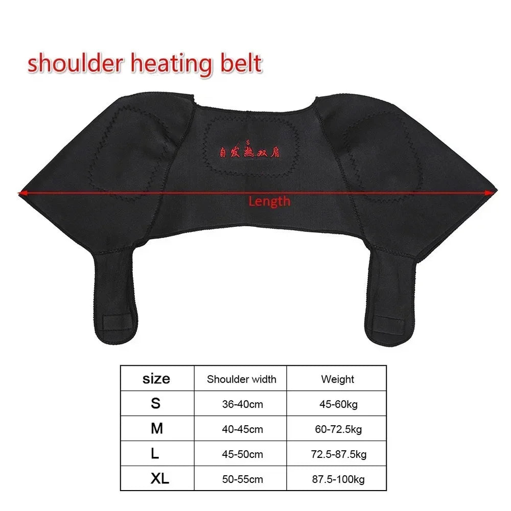 Self Heating Shoulder Wrap Infrared Warming Shoulder Support Thermal Therapy Pad Constant Temperature Shoulder Guard Neck