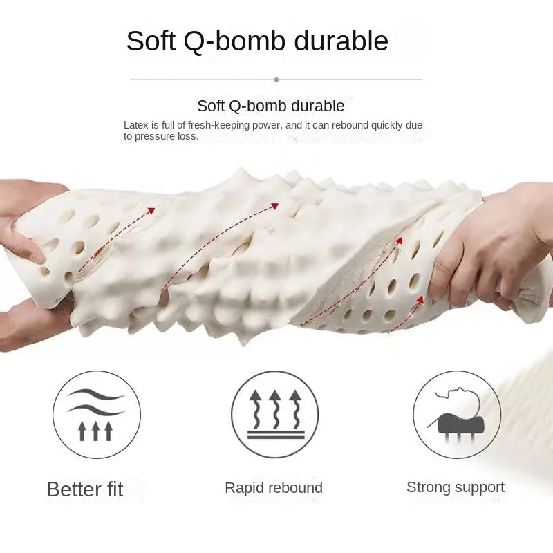TAIHI Latex Orthopedic Neck Pillow